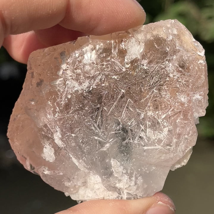 Natural Imperial Pink Morganite Rough 128 Grams – Facet Grade, Afghanistan Origin
