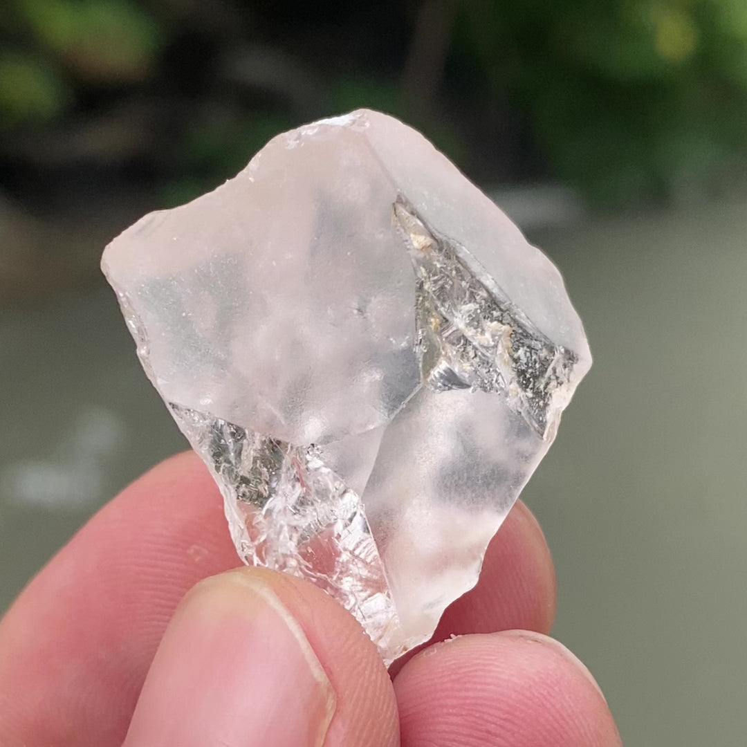 Natural Facet Rough Morganite Lot– Untreated Pink Beryl Crystals for Gem Cutting & Jewelry Making