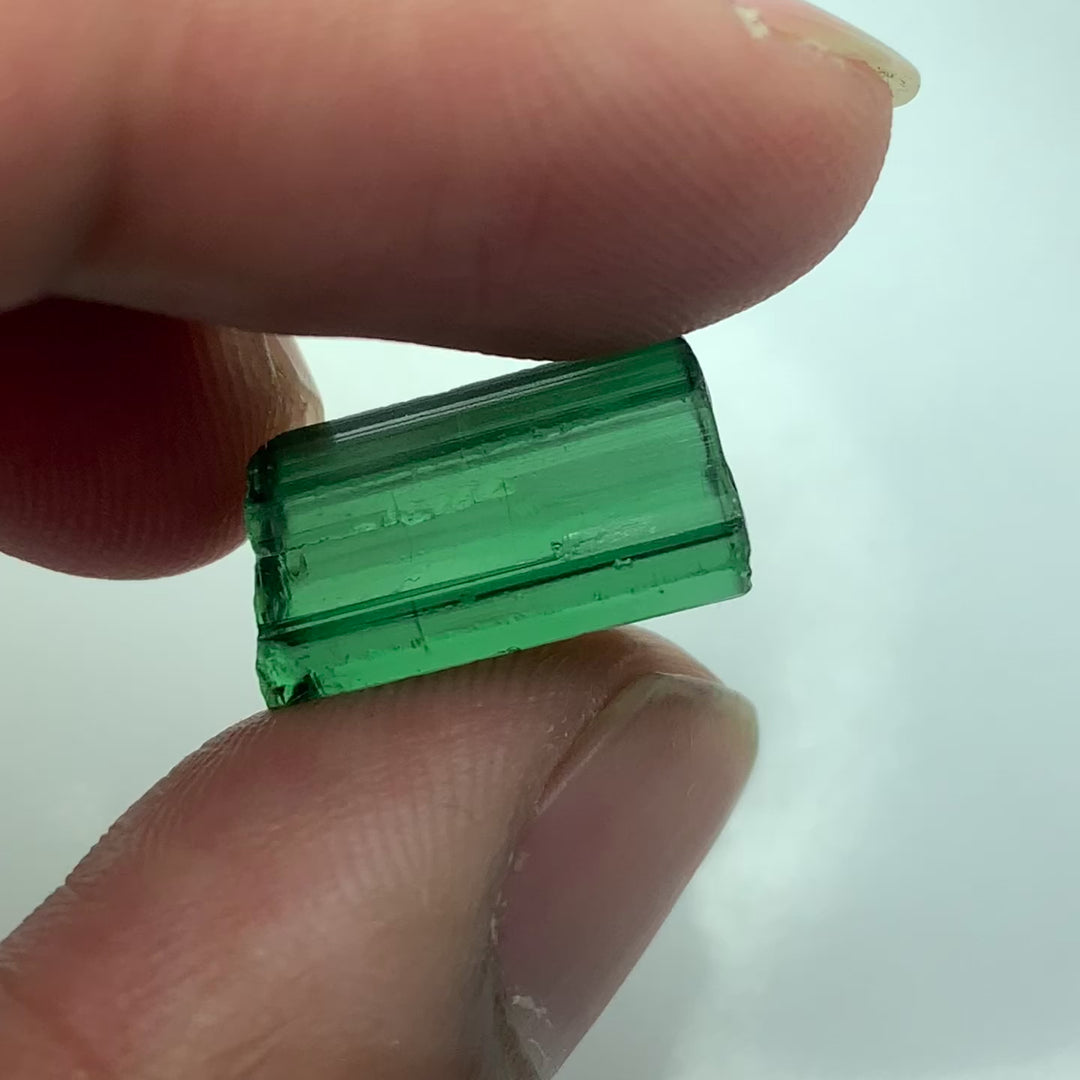 2.22 Grams Facet Rough Loupe Clean Tourmaline