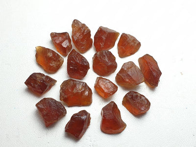 30 Grams Facet Rough Hessoniate Garnet - Noble Gemstones®
