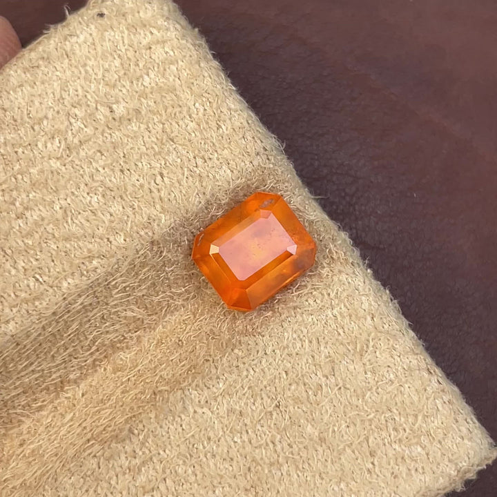 2.10 Carats Faceted Spessartine Garnet