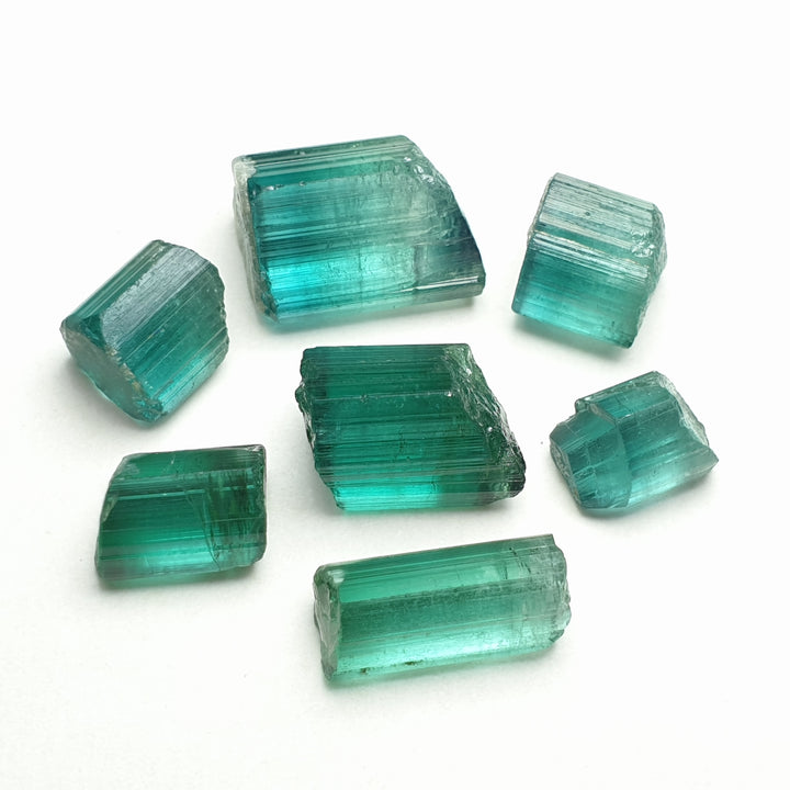 53.40 Carats Facet Rough Tourmaline - Noble Gemstones®