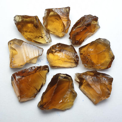60 Grams Facet Rough Honey Citrine - Noble Gemstones®