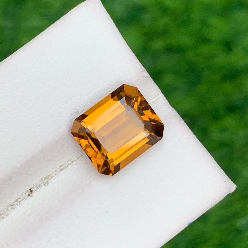 4.20 Carats Faceted Honey Citrine - Noble Gemstones®