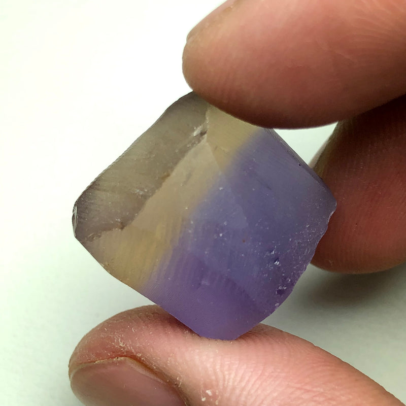7.67 Grams Natural Unheated Facet Rough Bolivian Ametrine - Noble Gemstones®