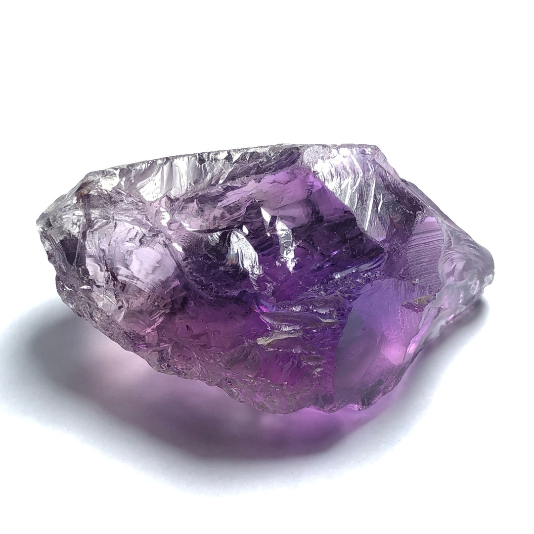 102 Grams Facet Rough Purple Amethyst - Noble Gemstones®