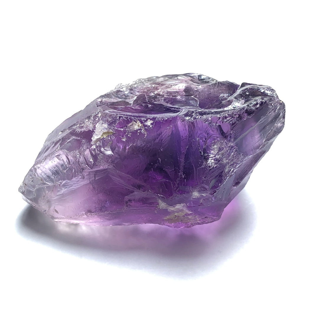 102 Grams Facet Rough Purple Amethyst - Noble Gemstones®