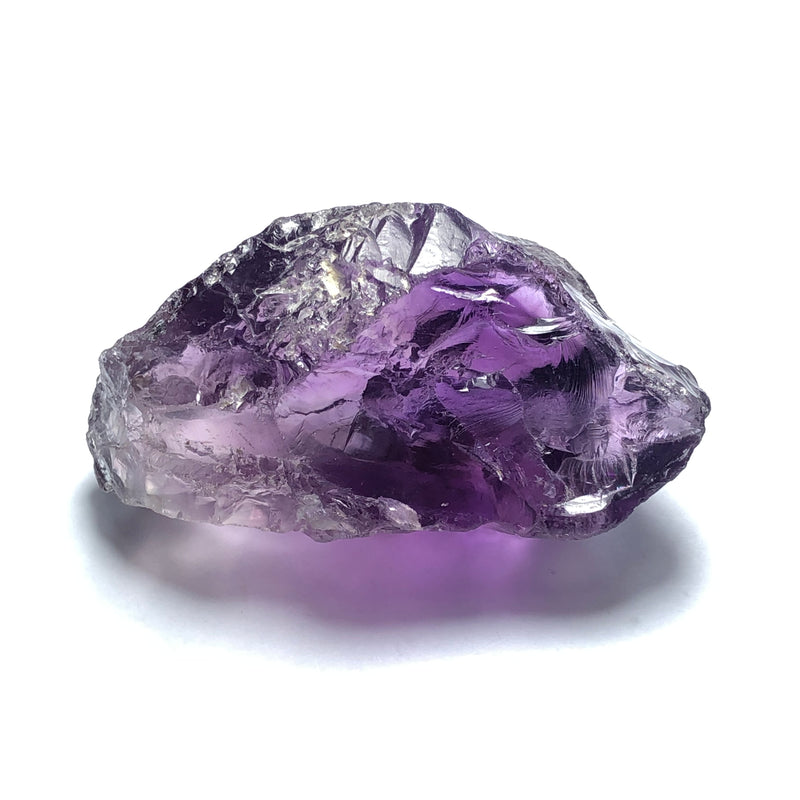 102 Grams Facet Rough Purple Amethyst - Noble Gemstones®
