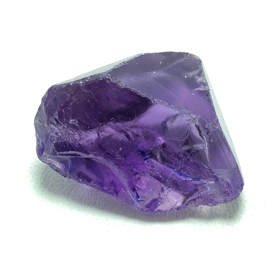 37.65 Grams Facet Rough African Amethyst - Noble Gemstones®