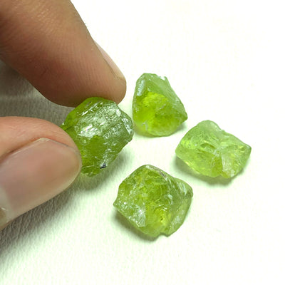 5.26 Grams Raw Peridot Gemstones For Sale - Noble Gemstones®
