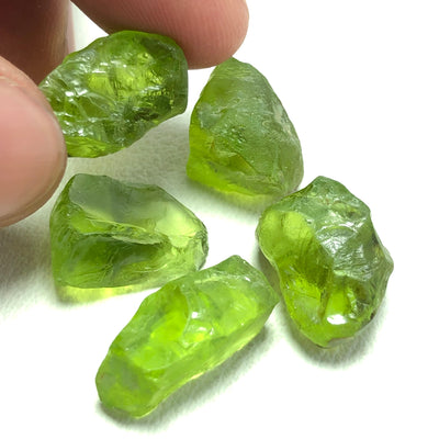 11.57 Grams Raw Green Peridot For Sale - Noble Gemstones®