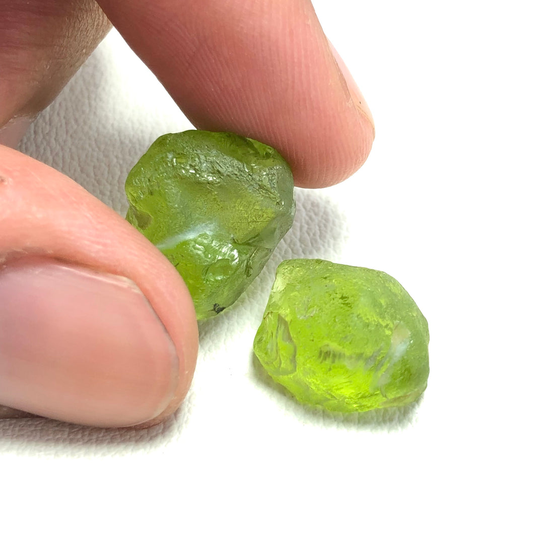 Buy 5.14 Grams Raw Green Peridot - Noble Gemstones®