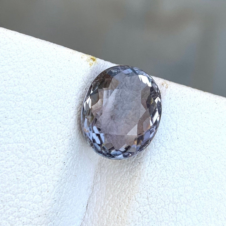 2.80 Carats Faceted Semi-Precious Grey Tourmaline