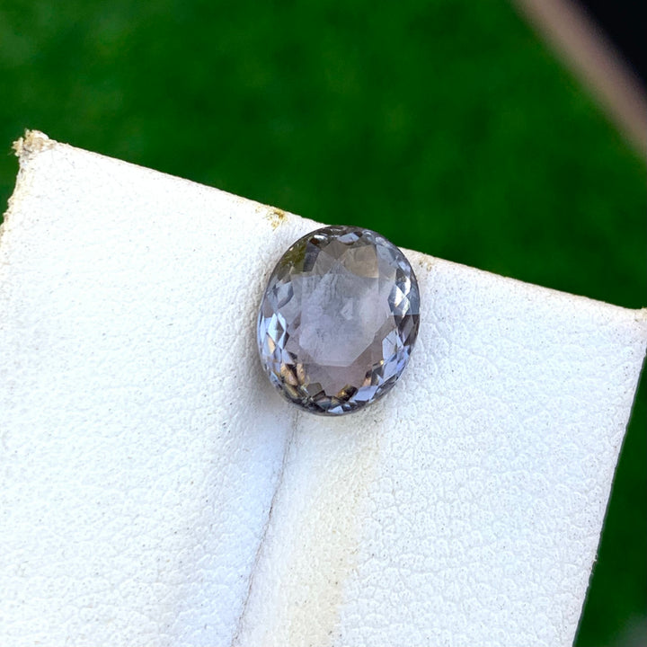 2.80 Carats Faceted Semi-Precious Grey Tourmaline