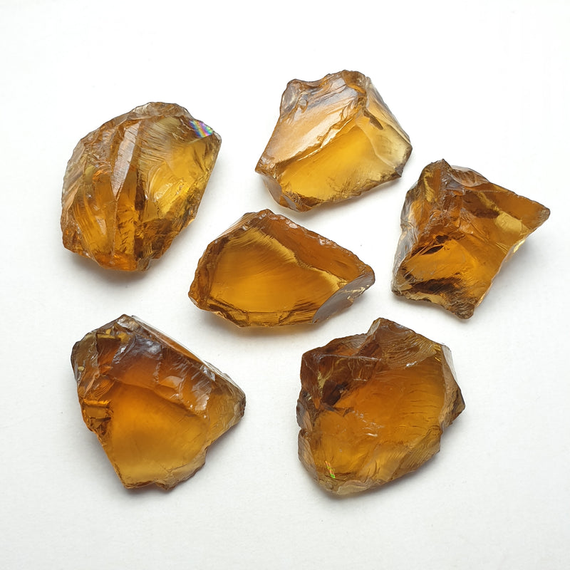 127 Carats Facet Rough Honey Citrine - Noble Gemstones®
