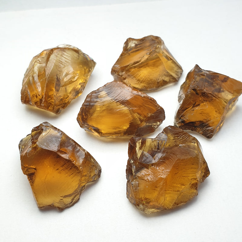 127 Carats Facet Rough Honey Citrine - Noble Gemstones®