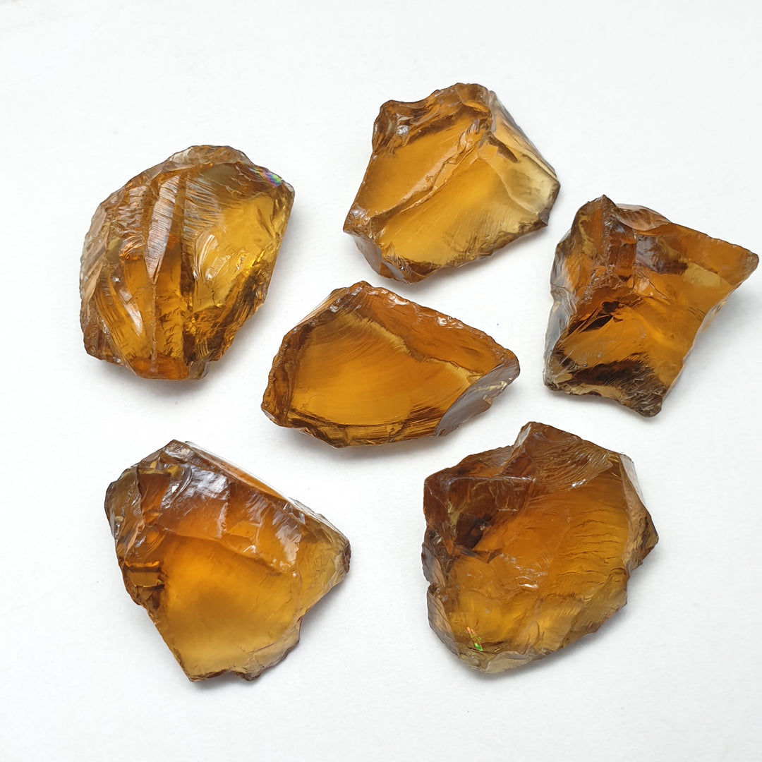 127 Carats Facet Rough Honey Citrine - Noble Gemstones®