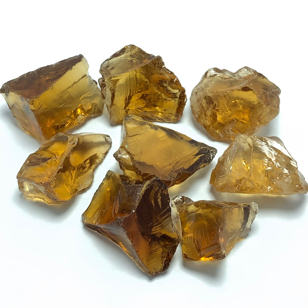 138.7 Grams Facet Rough Honey Citrine - Noble Gemstones®