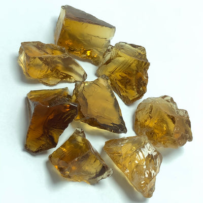 138.7 Grams Facet Rough Honey Citrine - Noble Gemstones®