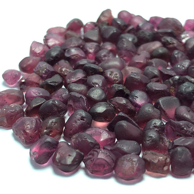 25 Grams Raw Pinkish Purple Rhodolite Garnet For Sale - Noble Gemstones®