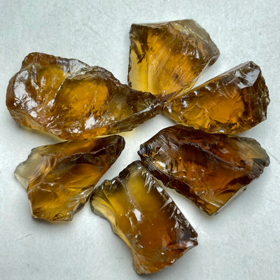Natural Facet Rough Citrine - Noble Gemstones®