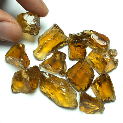 41.2 Grams Facet Rough Honey Citrine For Sale - Noble Gemstones®