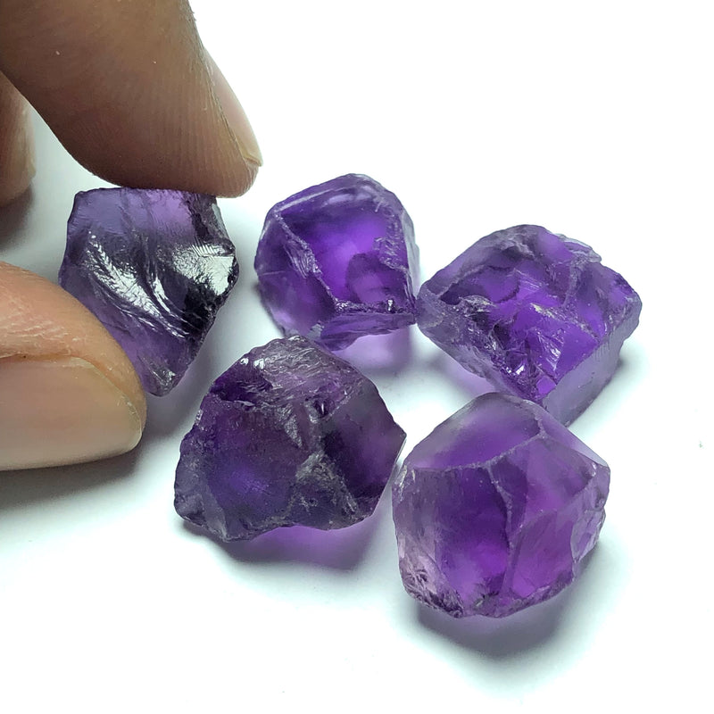 14.10 Grams Facet Rough Untreated Amethyst - Noble Gemstones®