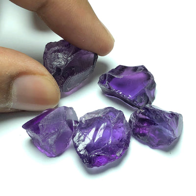 14.60 Grams Facet Rough Untreated Amethyst - Noble Gemstones®