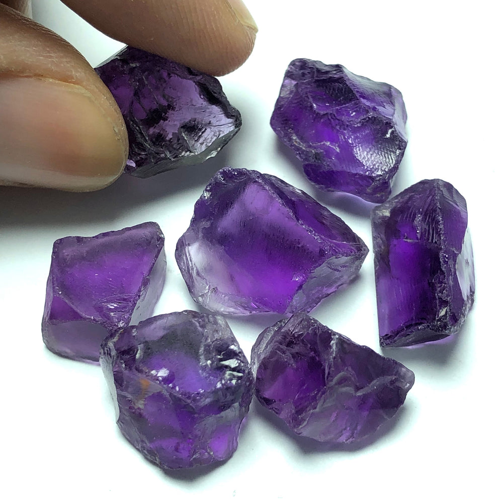 16.67 Grams Facet Rough Untreated Amethyst For Sale - Noble Gemstones®