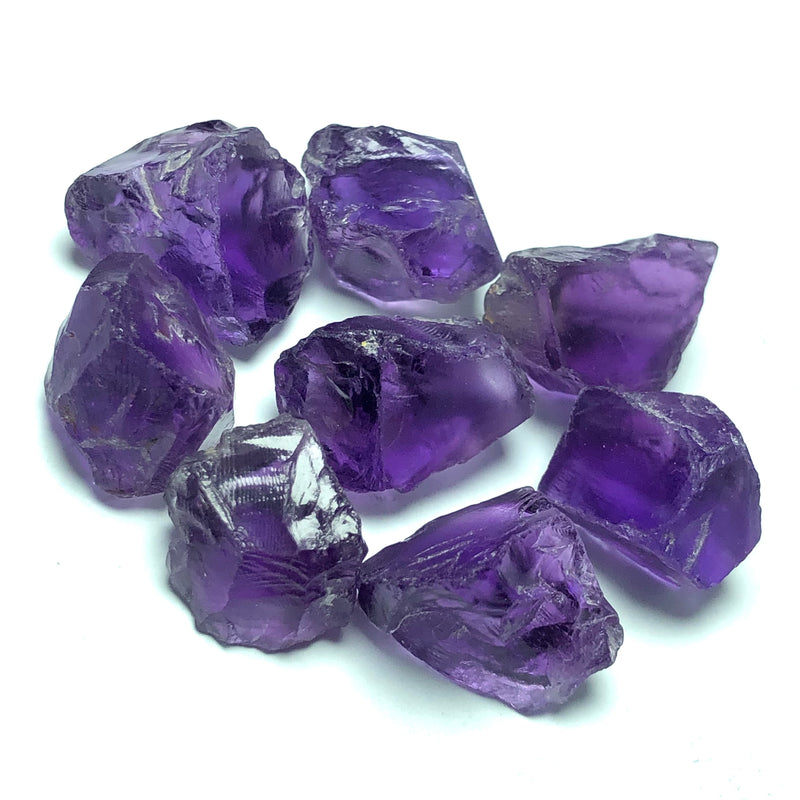 20.1 Grams Facet Rough Untreated Amethyst For Sale - Noble Gemstones®