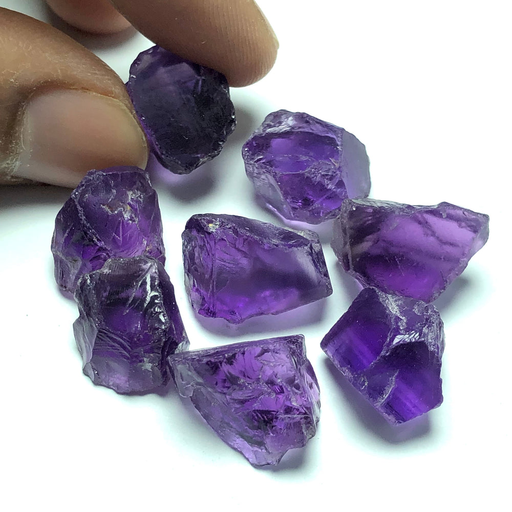 20.1 Grams Facet Rough Untreated Amethyst For Sale - Noble Gemstones®