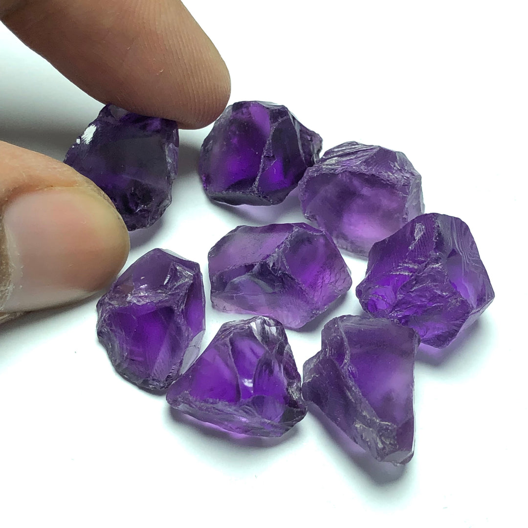 17.70 Grams Facet Rough Untreated Amethyst For Sale - Noble Gemstones®