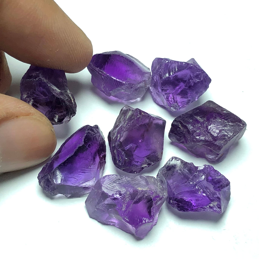 18.90 Grams Facet Rough Natural Amethyst For Sale - Noble Gemstones®