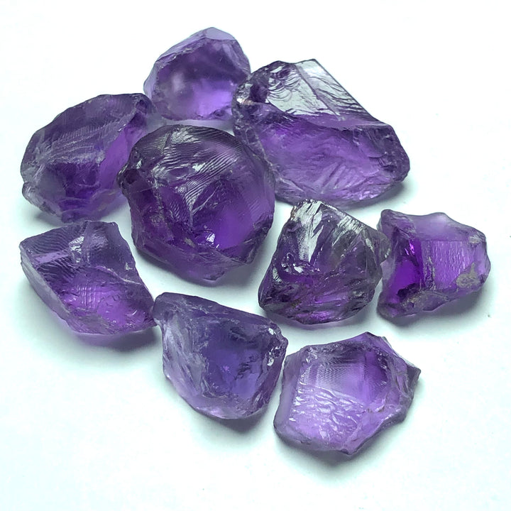 16.54 Grams Facet Rough Natural Amethyst For Sale - Noble Gemstones®