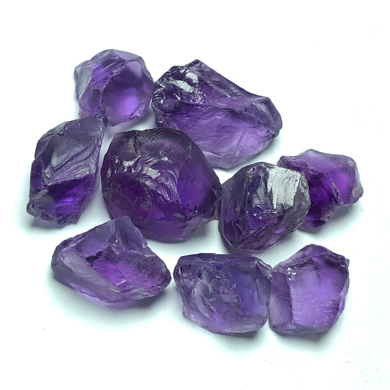 20.74 Grams Facet Rough Natural Amethyst For Sale - Noble Gemstones®