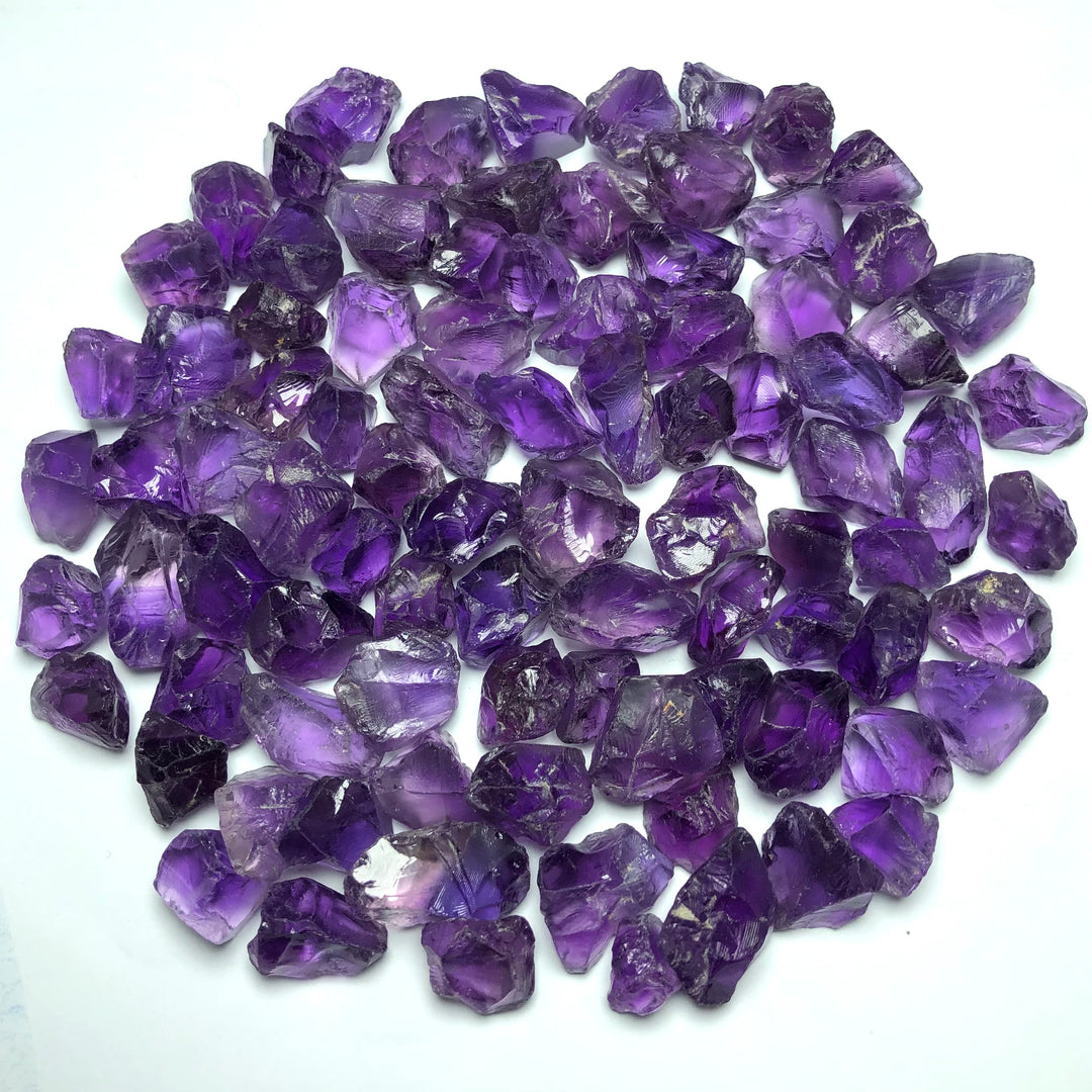 200 Grams Natural Raw Untreated Amethyst - Noble Gemstones®