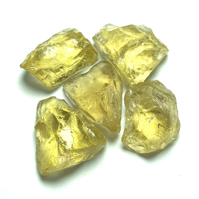 44.83 Grams Facet Rough Lemon Quartz For Sale - Noble Gemstones®