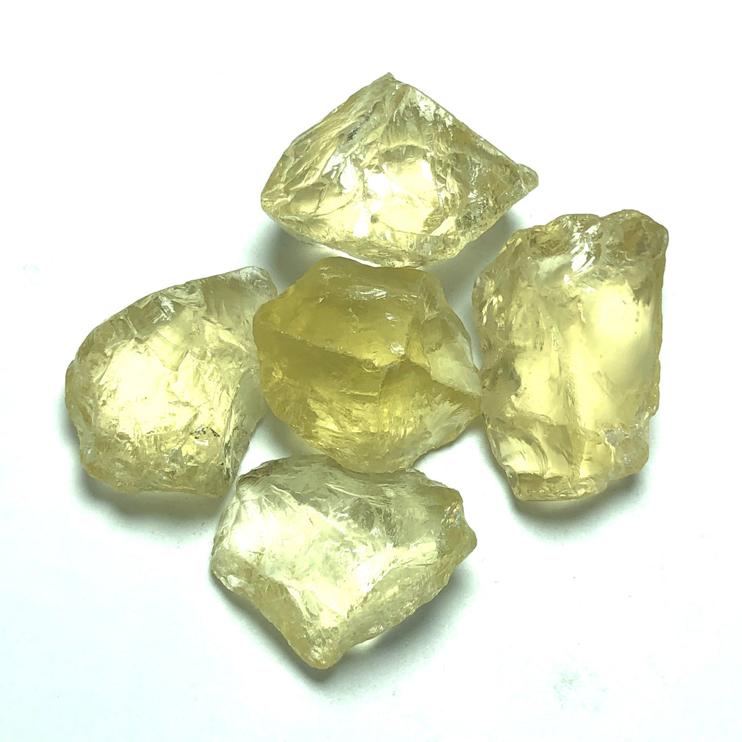 46.60 Grams Facet Rough Lemon Quartz For Sale - Noble Gemstones®