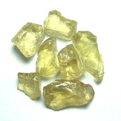 73.68 Grams Facet Rough Lemon Quartz For Sale - Noble Gemstones®