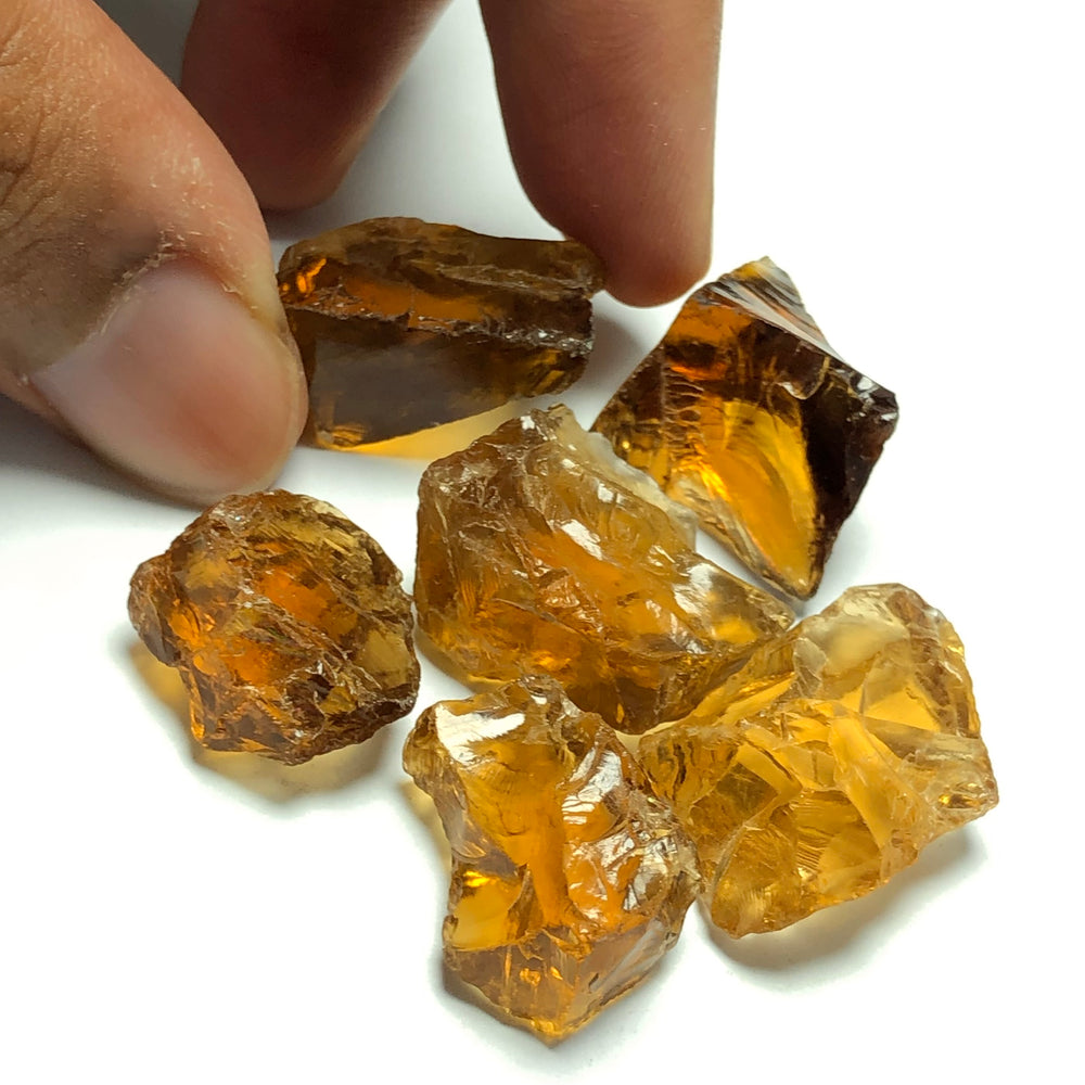 22.60 Grams Facet Rough Honey Citrine - Noble Gemstones®