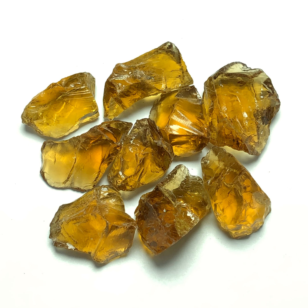 25.62 Grams Facet Rough Honey Citrine For Sale - Noble Gemstones®