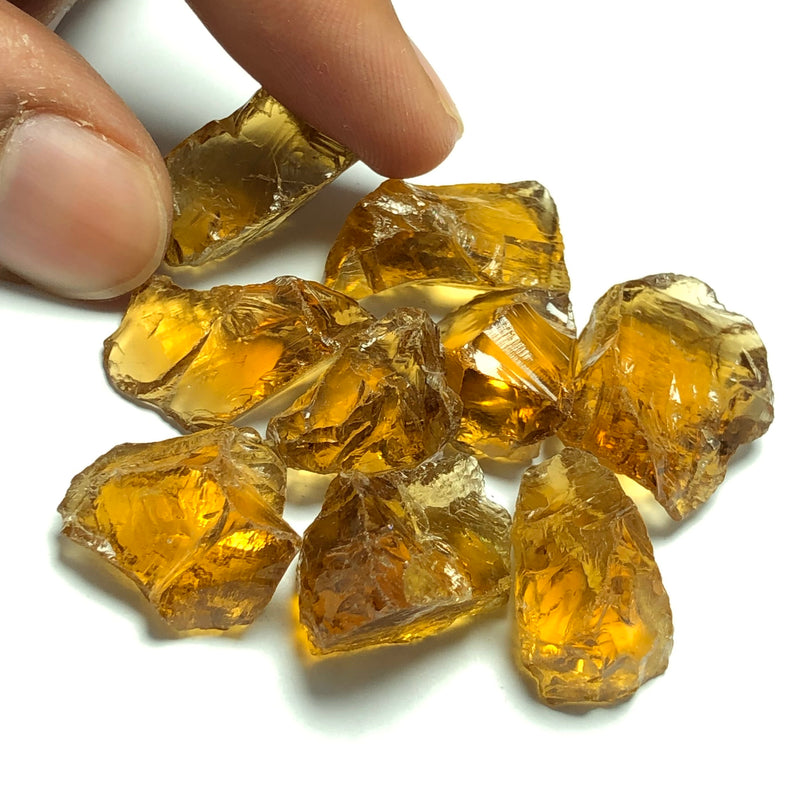 25.62 Grams Facet Rough Honey Citrine For Sale - Noble Gemstones®