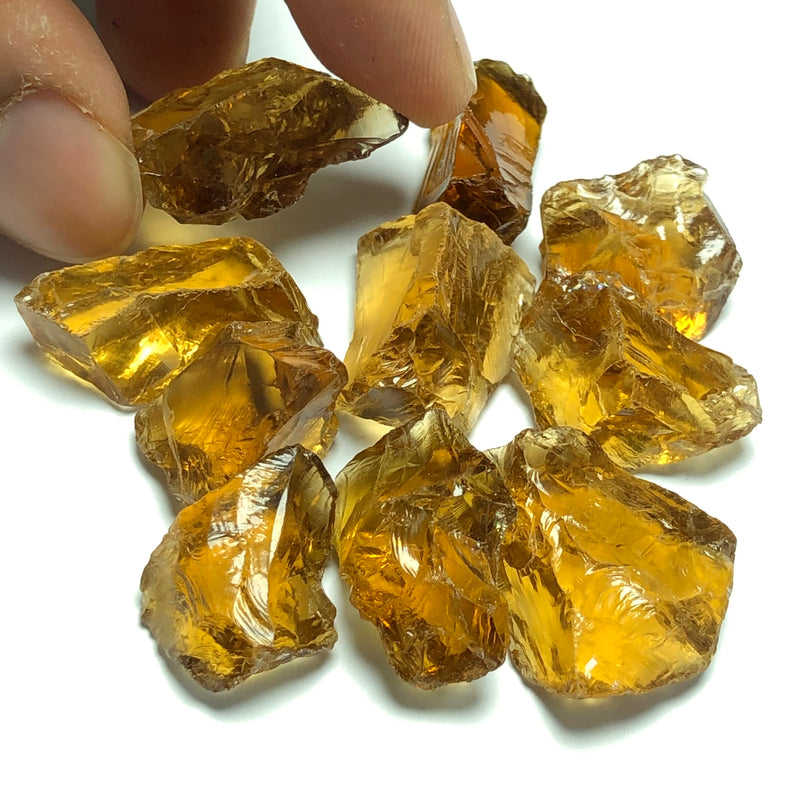 31.74 Grams Facet Rough African Honey Citrine For Sale - Noble Gemstones®