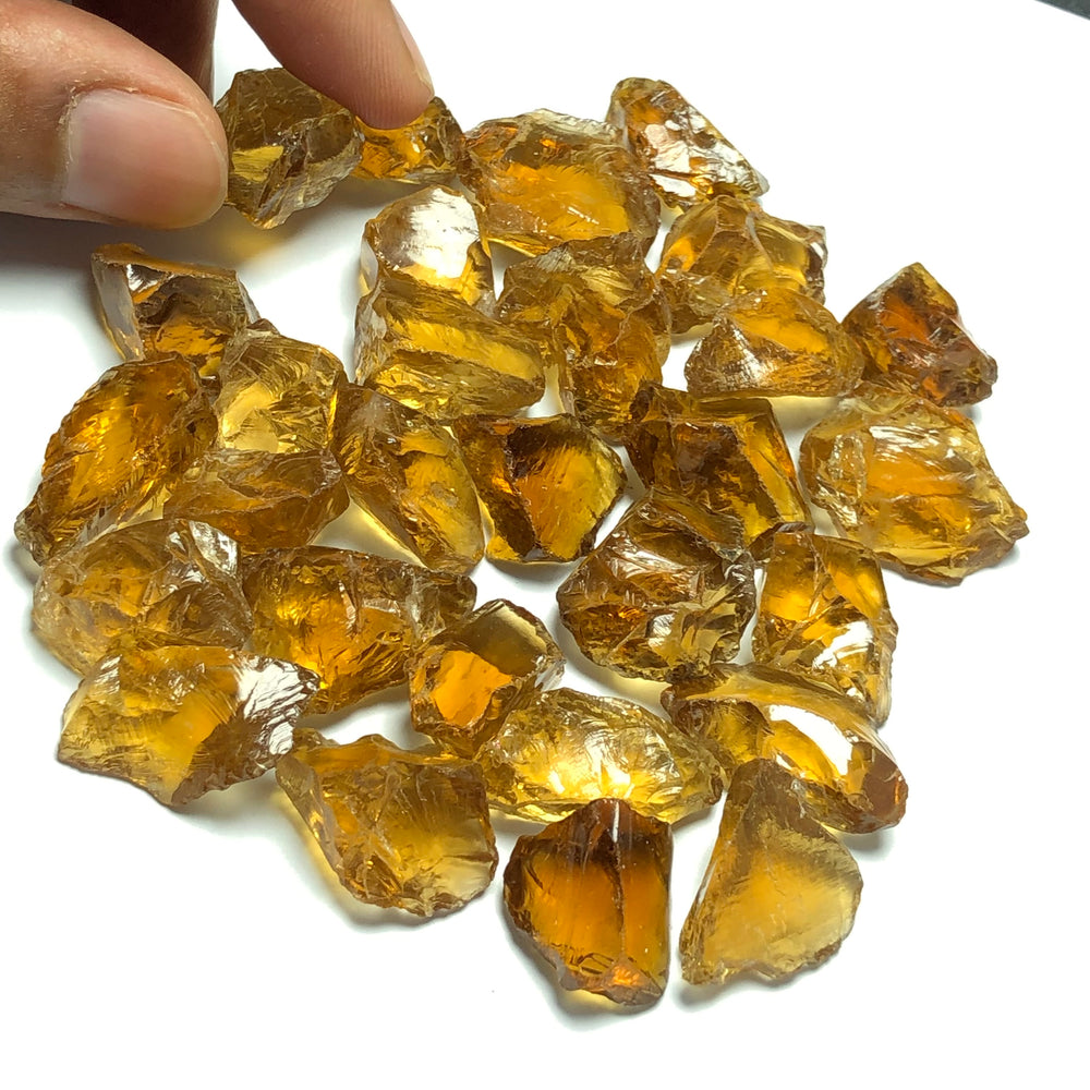 86 Grams Facet Rough African Honey Citrine For Sale - Noble Gemstones®