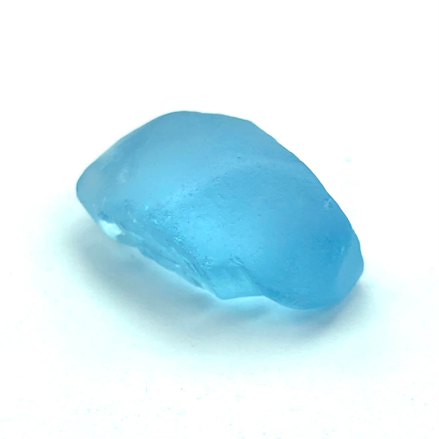 6.33 Grams Facet Rough African Blue Topaz - Noble Gemstones®