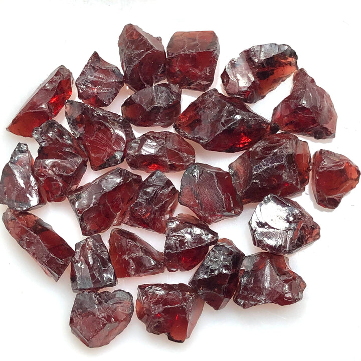 33.44 Grams Facet Grade Reddish Rhodolite Garnet