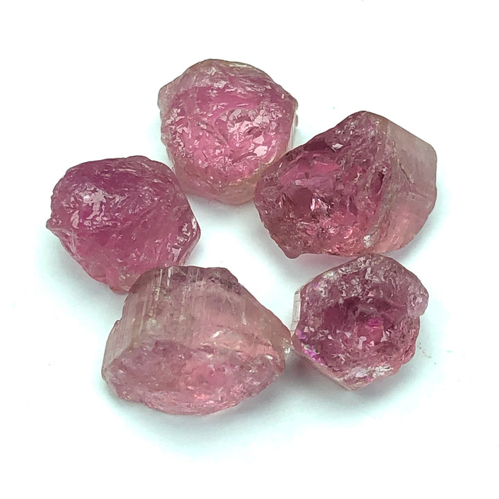 3.31 Grams Facet Rough Pinkish Afghanistan Tourmalines