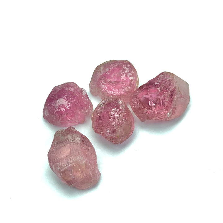 3.31 Grams Facet Rough Pinkish Afghanistan Tourmalines