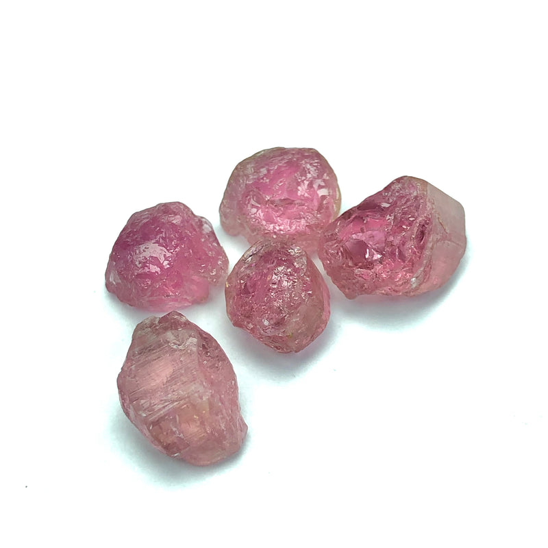 3.31 Grams Facet Rough Pinkish Afghanistan Tourmalines