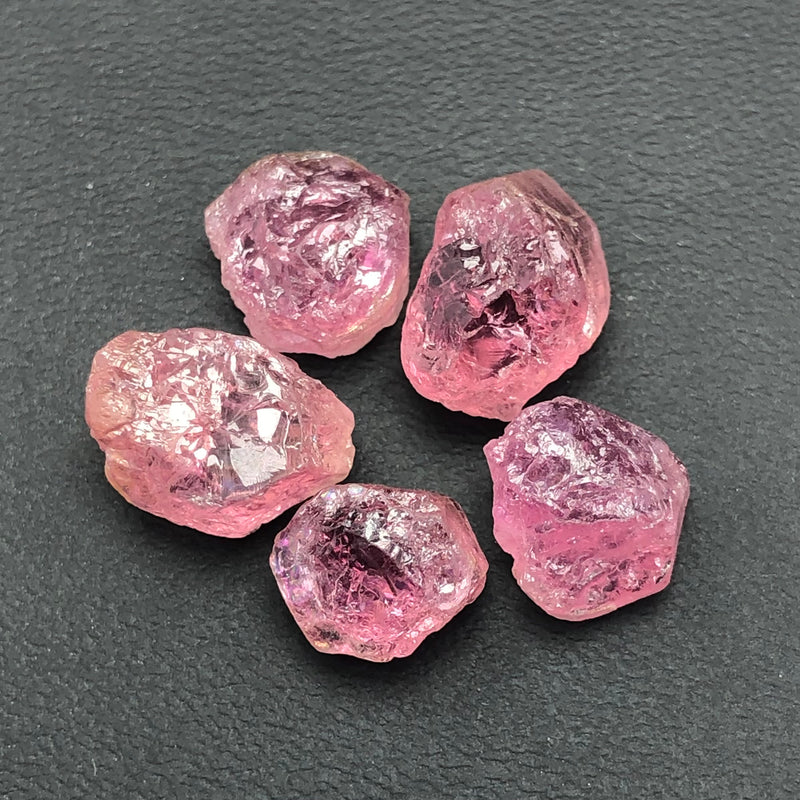3.31 Grams Facet Rough Pinkish Afghanistan Tourmalines